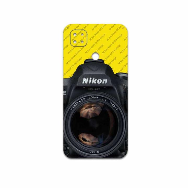 برچسب پوششی ماهوت مدل Nikon-Logo مناسب برای گوشی موبایل شیائومی Poco C31 MAHOOT Nikon-Logo Cover Sticker for Xiaomi Poco C31